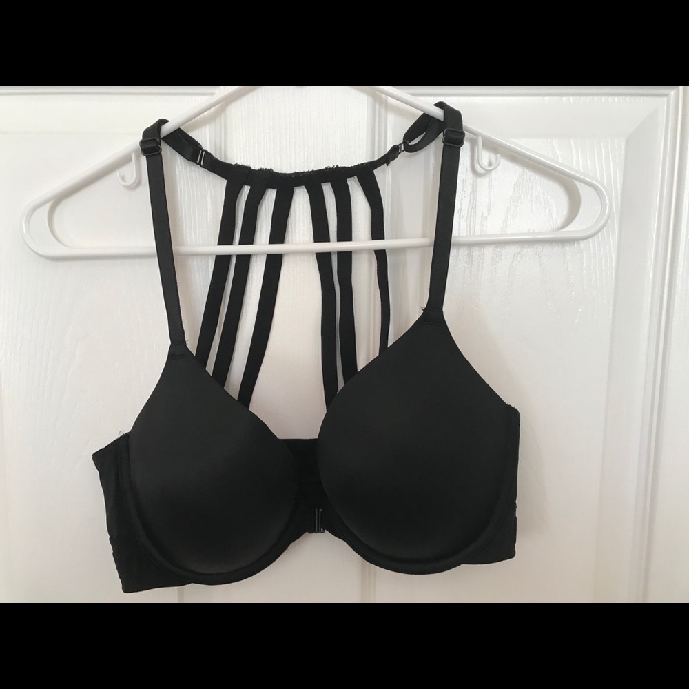 Pink bra